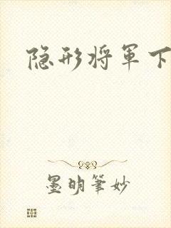 隐形将军下载