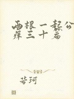 两根一起公憩止痒三十篇