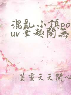 混乱小镇popuv笔趣阁无广告梨