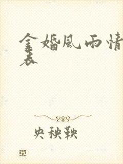 金婚风雨情演员表