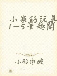 小米的玩具日记1—5笔趣阁