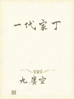 一代家丁
