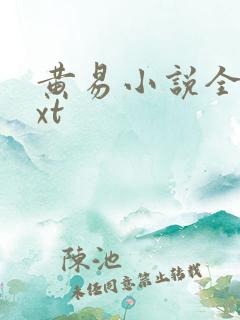 黄易小说全集txt