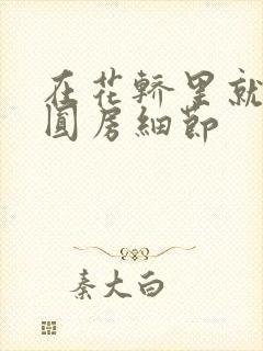 在花轿里就开始圆房细节