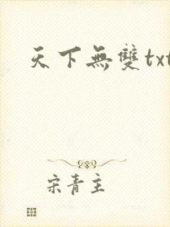 天下无双txt