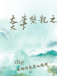 大唐双龙之无敌天下