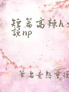 短篇高辣h文小说np