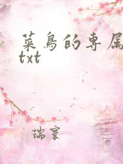 菜鸟的专属大神txt