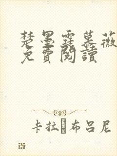 楚墨霆慕薇小说免费阅读