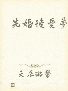 先婚后爱梦筱二