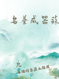 名养成器苏沫沫