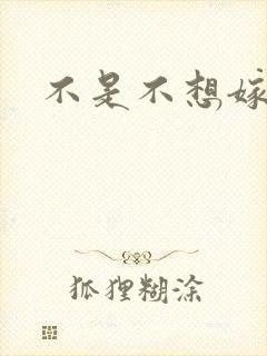 不是不想嫁全集