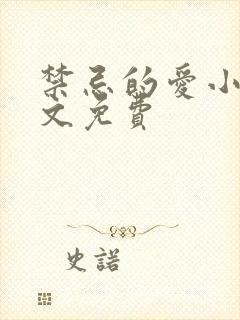 禁忌的爱小说全文免费