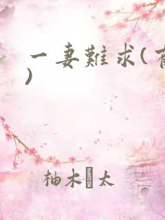 一妻难求(有肉)