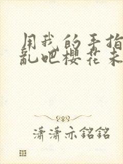 用我的手指来扰乱吧樱花未增删翻译