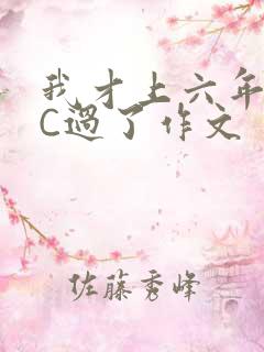 我才上六年级就C过了作文
