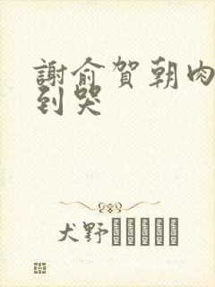 谢俞贺朝肉车做到哭