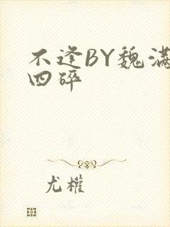 不逢BY魏满十四碎