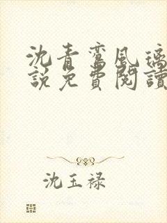 沈青鸾风璃宸小说免费阅读