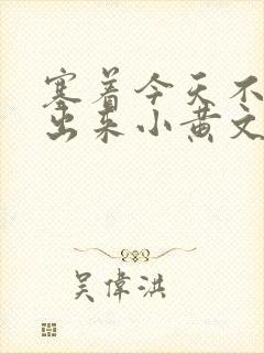 塞着今天不准拿出来小黄文