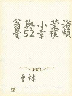 翁与小莹浴室欢爱52章视频