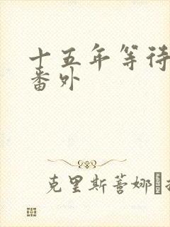 十五年等待候鸟番外