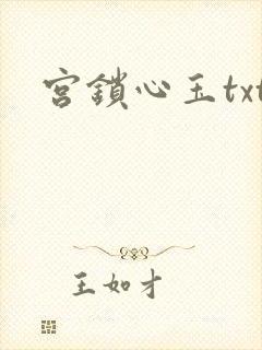 宫锁心玉txt