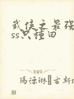 武侠之最强boss只种田