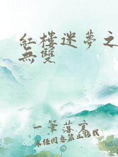 红楼迷梦之国士无双