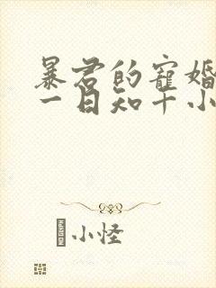 暴君的宠婚日常一日知千小说免费