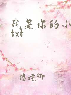 我是你的小小狗txt