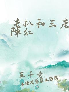 老扒和三老扒和阵红