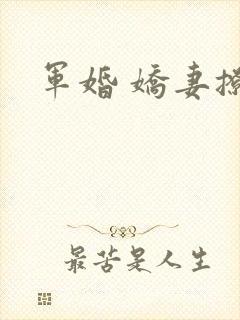 军婚 娇妻撩人