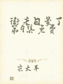 卫老日晕了淑蓉第9集免费