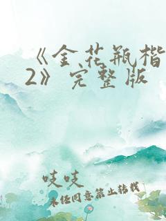《金花瓶楷梅花2》完整版