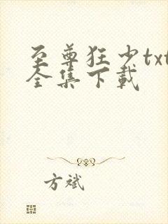 至尊狂少txt全集下载