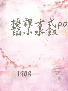 授课方式po肉馅小水饺