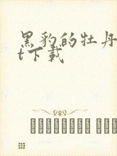 黑豹的牡丹txt下载