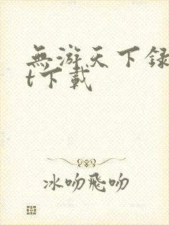 无游天下录txt下载