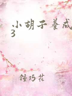 小胡子养成计划3