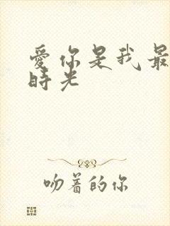 爱你是我最好的时光