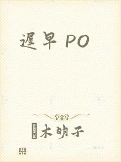 迟早 PO