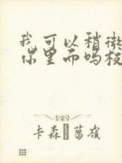 我可以稍微放进你里面吗校园版