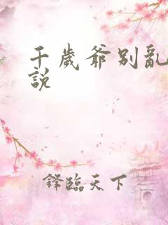 千岁爷别乱来小说