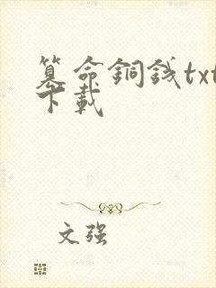 篡命铜钱txt下载