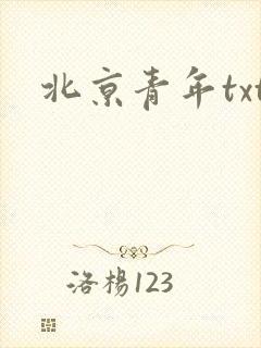 北京青年txt