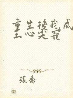 重生后我成了傻王心尖宠