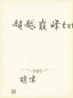 超越巅峰txt