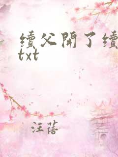 续父开了续女包txt