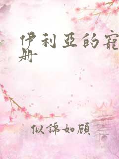 伊利亚的宠物手册